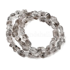 Hilos de cuentas de diamantes herkimer naturales&nbsp;GG-CBA8084-02