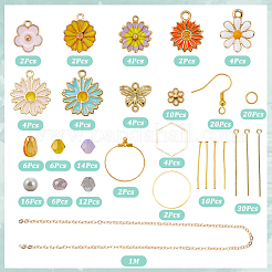 Набор для изготовления цветочных сережек своими руками&nbsp;DIY-SC0030-66