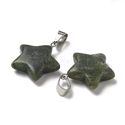 Anhänger aus natürlicher südlicher Jade&nbsp;G-B127-12P-10