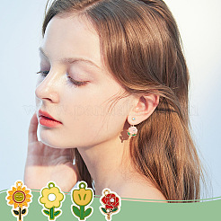 Подвески из сплава эмали 40шт 10 стиля&nbsp;ENAM-AR0001-57