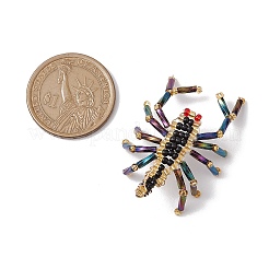 Стеклянные подвески из бисера&nbsp;PALLOY-MZ00405-01