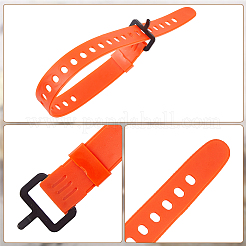 Gummikabelbinder&nbsp;AJEW-WH20017-29A