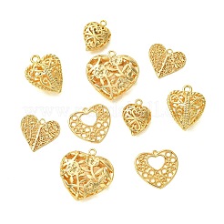 10pcs 5 styles pendentifs en laiton&nbsp;KK-TA0002-44