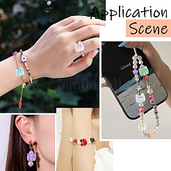 16шт 8 цвета нитей стеклянных бусин&nbsp;LAMP-CJ0002-06