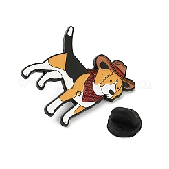 Булавки с эмалью для собак&nbsp;JEWB-I048-04EB-03