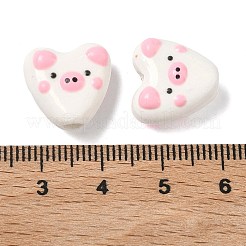 Фарфоровые эмалевые бусины ручной работы&nbsp;PORC-K011-02C