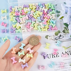 100 шт. Непрозрачные акриловые бусины&nbsp;SACR-SC0001-35