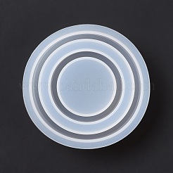 Diy двойные плоские круглые пищевые силиконовые Молды&nbsp;SIMO-D001-11