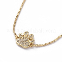 Bracelets réglables en laiton avec zircone cubique à micro-pavé&nbsp;BJEW-JB04982-07