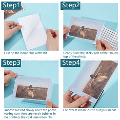 Feuilles de stratification en plastique pour animaux de compagnie a5&nbsp;DIY-WH0569-86