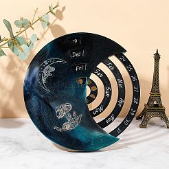 3 шт. Силиконовая форма moon perpetual calenda&nbsp;DIY-SZC0002-01