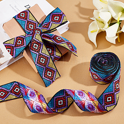 Полихлопковые ленты с вышивкой в этническом стиле&nbsp;OCOR-GF0001-94