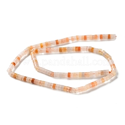 Нити натуральных золотых шелковых нефритовых бусин G-H230-64