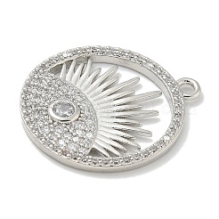 Стойки обшивки латунь микро проложить Циркон подвеску&nbsp;KK-L224-049P