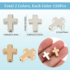 300шт 2 цвета пластиковые бусины ccb&nbsp;FIND-SP0003-30