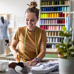 6 шт. 6-х цветная рождественская ткань из 60% волокна и 40% полиэстера&nbsp;AJEW-NB0006-74