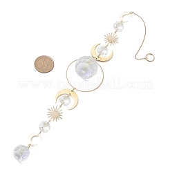 Стекло каплевидное окно висит ловцы солнца&nbsp;HJEW-JM04515-01