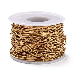 3.28 фут 304 нержавеющая сталь цепочка из скрепок&nbsp;X-CHS-D033-06G-01