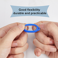 3 шт. 3-цветные нейлоновые шнурки для шеи&nbsp;DIY-GF0008-34C