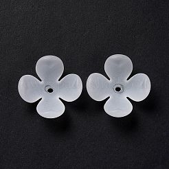 Матовые акриловые колпачки из бисера&nbsp;OACR-G014-01