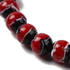 Бусы лэмпворк ручной работы&nbsp;LAMP-P062-02A