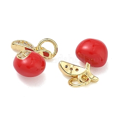 Латунные микро проложить кубического циркония подвески&nbsp;KK-B170-13G