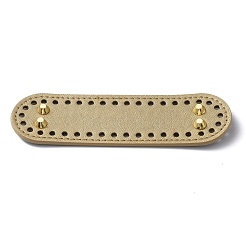 Овальные сумки из искусственной кожи для вязания крючком для ногтевого ложа&nbsp;DIY-WH0349-98C