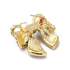 Значки на лацкан из цинкового сплава со стразами для рюкзака&nbsp;JEWB-D305-02F-G