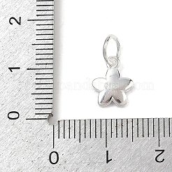 925 подвеска-цветок из стерлингового серебра с эмалью&nbsp;LS-STER-K183-11S-02