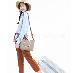 1 шт. плетеные ремни для сумок со стразами и железными застежками&nbsp;PURS-DR0001-02B