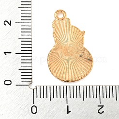 Новогодняя тема сплава эмали подвески&nbsp;ENAM-M221-01KCG-10