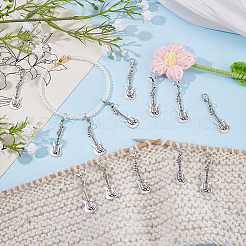 40 pendentif décoratif en alliage pour guitare&nbsp;HJEW-ME00083