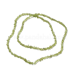 Природный перидот бисер нитей&nbsp;G-E607-A06