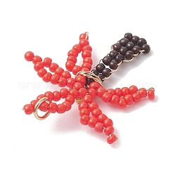 Стеклянные подвески из бисера&nbsp;PALLOY-MZ01251