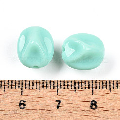 Непрозрачные акриловые бусины&nbsp;X-SACR-T017-34B