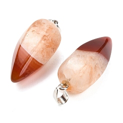 Natürliche Achat Anhänger&nbsp;GG-K002-16G