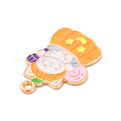 Подвески из сплава с эмалью на тему Хэллоуина&nbsp;ENAM-I053-A04