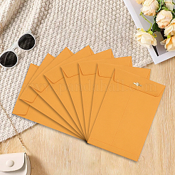 50 шт. конверты из крафт-бумаги с застежкой для хранения&nbsp;AJEW-CP0009-98B