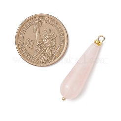 Природного розового кварца подвески&nbsp;PALLOY-JF04760-01