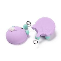 Подвески из непрозрачной смолы&nbsp;LS-RESI-G028-20P