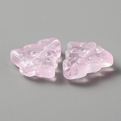 Perles de noël transparentes au chalumeau faites à la main&nbsp;LAMP-CJC0012-04D