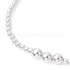 Эластичные браслеты из синтетического гематита с гальваническим покрытием&nbsp;BJEW-JB12584-01