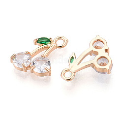 Латунные микро проложить кубического циркония подвески&nbsp;KK-T074-70KCG-01