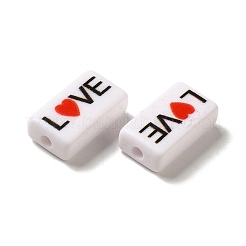 Непрозрачные акриловые бусины&nbsp;OACR-G029-01