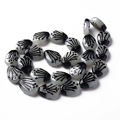 Бусы лэмпворк ручной работы LAMP-T017-08