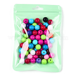 Sacchetti richiudibili in plastica color macaron con motivo yin-yang&nbsp;OPP-N001-01B-02