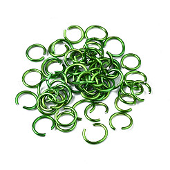 Алюминиевая проволока открыты кольца прыжок&nbsp;LS-X-ALUM-R005-0.8x6-25