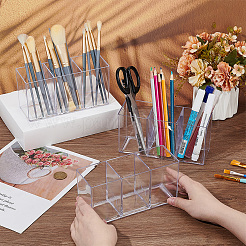 3 пояс акриловые многофункциональные настольные ящики для хранения&nbsp;AJEW-WH0695-137B