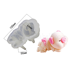 Свинья силиконовые Молды&nbsp;LS-DIY-I079-06