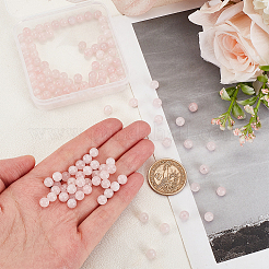 Chapelets de perles en quartz rose naturel&nbsp;G-OC0001-02-6mm